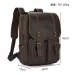 Large Capacity Crazy Horse For Men, First Layer Cowhide Travel Genuine Leather Backpack_voghion.com
