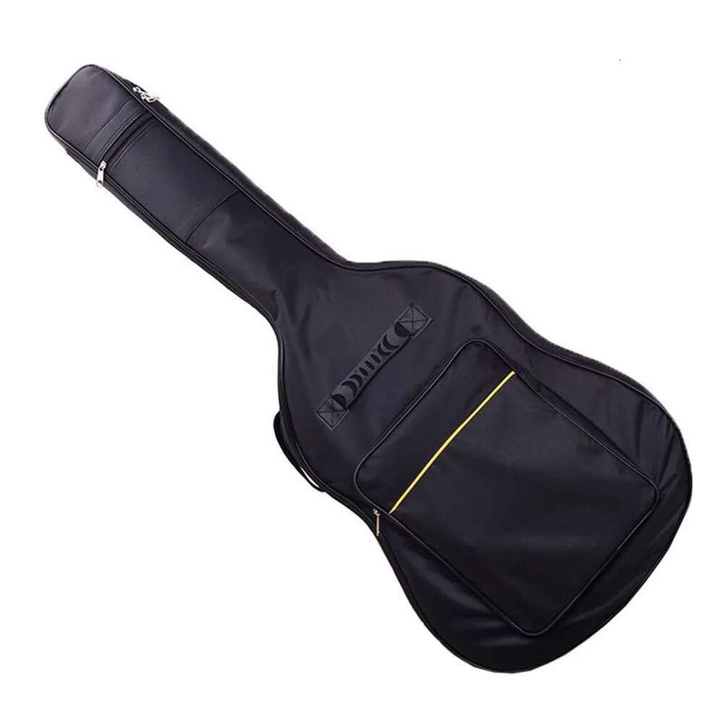 Bolsa de diseño para guitarra acústica de 41 pulgadas, SLADE, de tela Oxford, suave, con doble correa para el hombro, acolchada, resistente al agua._voghion.com