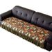 Maillard Style Sofa Cover – Floral Print Elastic Couch Protector (Polyester, Anti-Slip, Multiple Sizes)_voghion.com