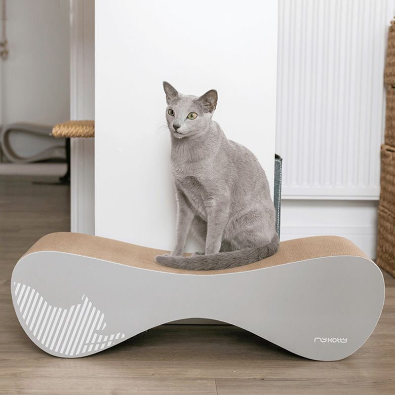 MYKOTTY VIGO Large Fashion Toy Trendy Claw Board Durable Scratch-Resistant Cat Scratching Nest_voghion.com