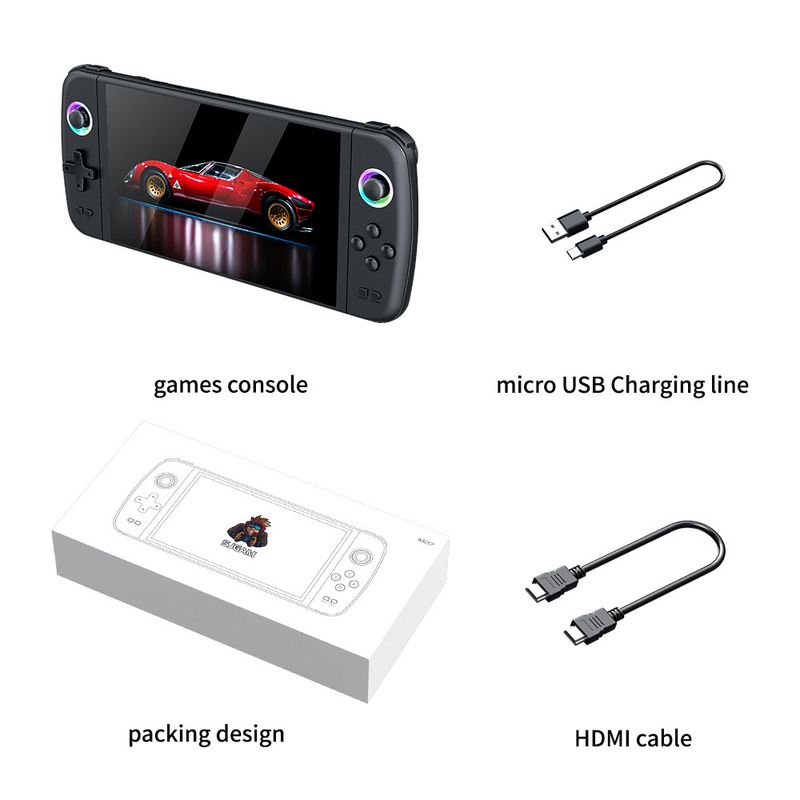 M27 Portable Handheld Game Console With HDMI, Wireless Controller, 64GB/128GB Storage, Android OS For Retro Gaming & TV Play​_voghion.com