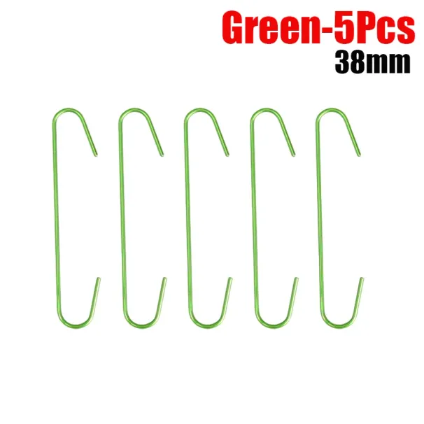 Crochets de suspension pour décorations de sapin de Noël en acier inoxydable, support pour boules de Noël, décorations pour Noël et le Nouvel An_voghion.com