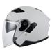 K23 Bluetooth Motorcycle Half Helmet With Dual Visor - 3C Certified - Unisex For All Seasons (Multiple Matte & Glossy Colors Available)_voghion.com