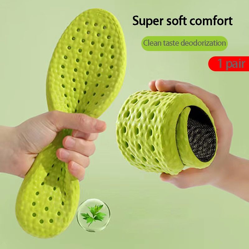 Nya ortopediska innersulor Deodorisering Memory Foam Sportlöpning Sockliner Stötdämpning Andningsbar Mesh Mjuk kudde_voghion.com