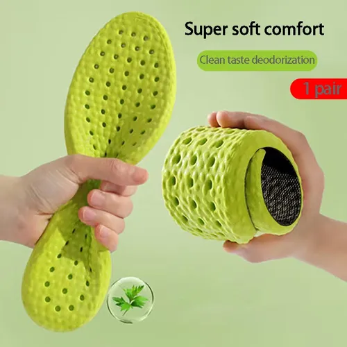 Új ortopéd talpbetétek Szagtalanítás Memóriahab Sport Futó Sockliner Lengéscsillapító Légáteresztő hálós Puha Párna_voghion.com