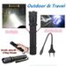 2 in 1 Selbstverteidigung Stromschlag tragbare LED-Taschenlampe Tazer Stun Taschenlampe Outdoor Camping Wandern Jagd Werkzeuge_voghion.com