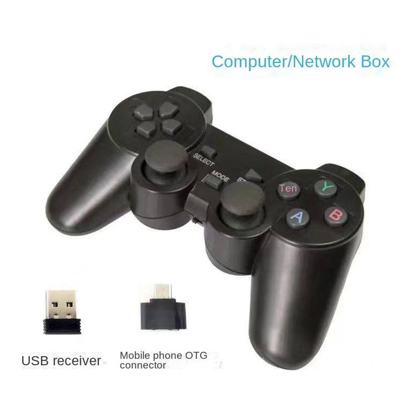Kabelloser 2,4-GHz-Gamepad-Joystick-Joypad-Gamecontroller für PC (unterstützt kein Win10)_voghion.com