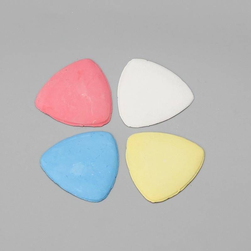 DIY Garment Cutting Invisible Scratching Powder Colorful Triangles Hard Drawing Powder 10 Pieces Dressmaking Drawing Line Pen Tool_voghion.com