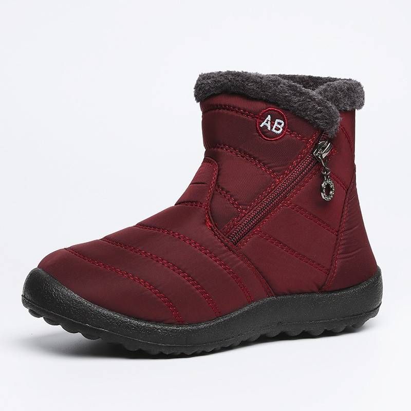 2024 Winter new men's and women's fashionable plush thick long tube oversized couple outdoor warm snow boots_voghion.com