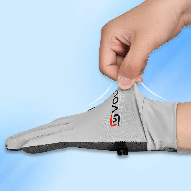 Gants de cyclisme été hommes et femmes mince glace soie sports de plein air pêche fitness écran tactile cyclisme gants de vélo_voghion.com
