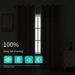 Heavyweight 100% Blackout Waterproof Curtains - Linen-Like Thermal Insulated Window Drapes (Noise Reducing Ready-To-Hang For Bedroom/Living Room)_voghion.com