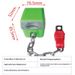Coin-Operated Shopping Cart Lock – Plastic Trolley Lock For Supermarkets & Retail (Model: MJ-STL04)_voghion.com