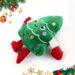 1pc Festive Christmas Tree Plush Dog Toy, Durable Polyester Chew Toy For Small Breeds, Interactive Holiday Pet Plaything_voghion.com