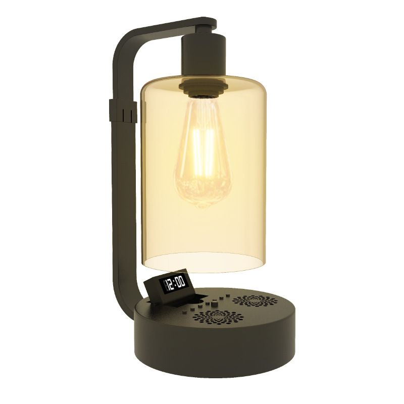 Reading Lamp Can Be Charged By USB Bluetooth Speaker Desktop Lamp Can Be Connected By Bluetooth With Timing Function_voghion.com
