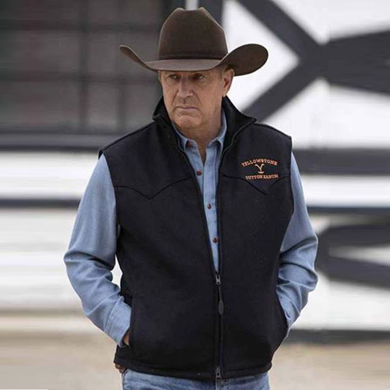 Lo stile cowboy da uomo quattro stagioni può indossare un cappotto da uomo con gilet casual con motivo ricamato_voghion.com