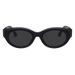 LazyZoom - Gafas de sol estilo coreano con diseño de ojo de gato, estilo retro, elegantes, para mujer, 2025, con protección UV, modernas y modernas._voghion.com