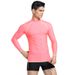 Maglia a maniche lunghe rosa surf a prova di meduse M1022_voghion.com