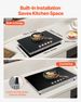 9200W 5 Burner Induction Cooktop Electric Countertop Burner Knob Control_voghion.com
