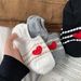 2025 Boat-shaped Korean Version Of The Graffiti Heart Girls Spring And Summer New Non-slip Women's Thin Cotton Socks_voghion.com