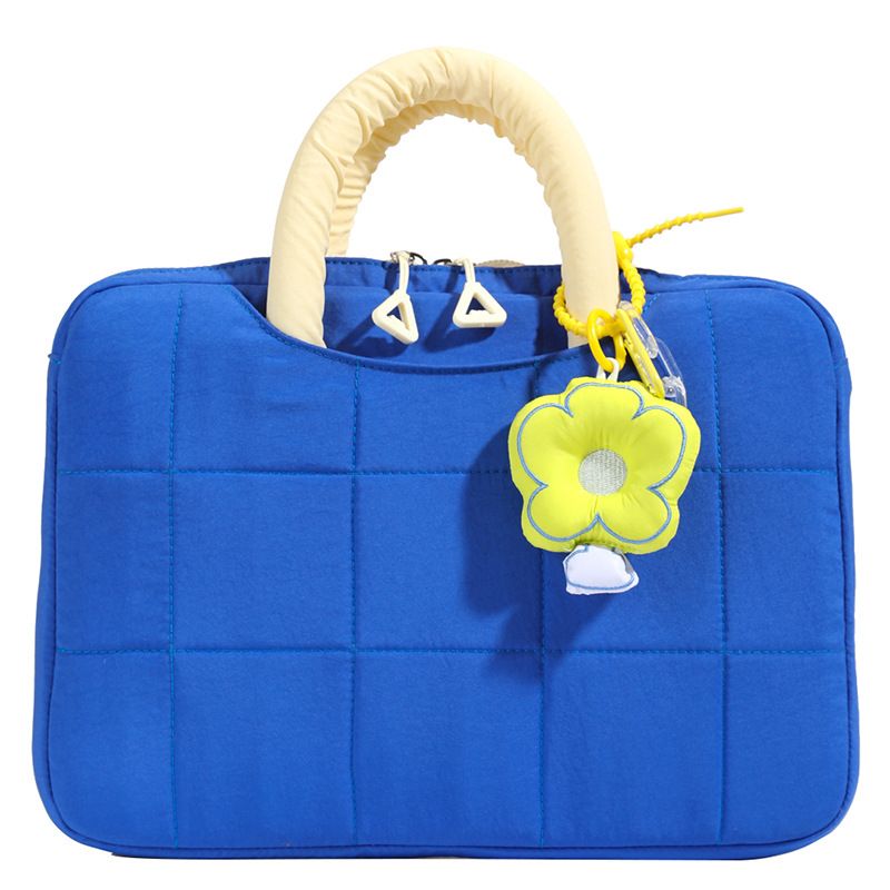 Large Capacity New 14inch Casual Cute Versatile Handheld Thickened Laptop Bag_voghion.com