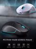 Mouse wireless Keychron M3 con cavo Bluetooth, RGB a tre modalità, per grandi mani, per computer, ufficio, giochi di eSport_voghion.com