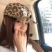 Leopard Print Flat-Brim Baseball Cap Women's 2025 Fall/Winter New Letter Embroidery_voghion.com