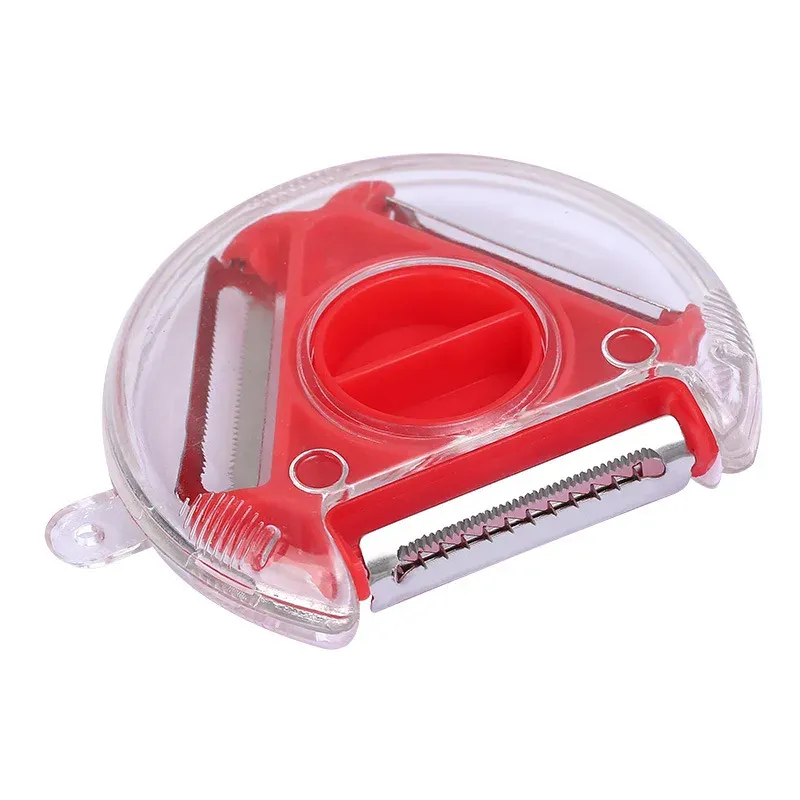 3 In 1 Fruit And Vegetable Peeler Multifunctional Vegetable Shredding Tools Stainless Steel Blade Peel Grater Kitchen Tools_voghion.com