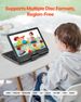 Portable DVD Player 14inch HD Swivel Display Screen 4.5-5 Hours Built-in Battery_voghion.com