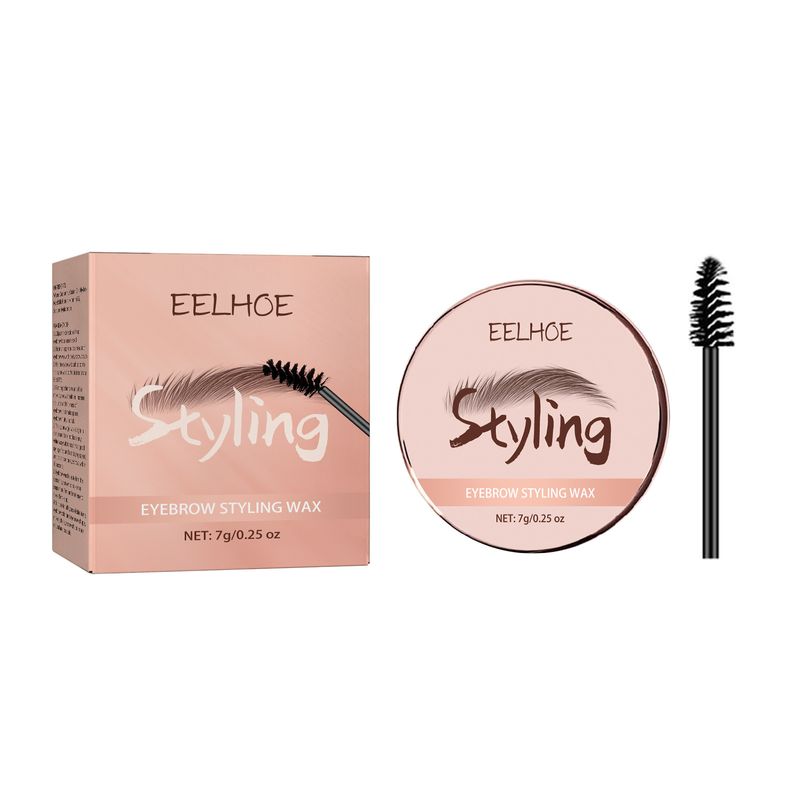 EELHOE Eyebrow Styling Wax shaping set that is not easy to remove makeup, natural and three-dimensional eyebrow wax_voghion.com