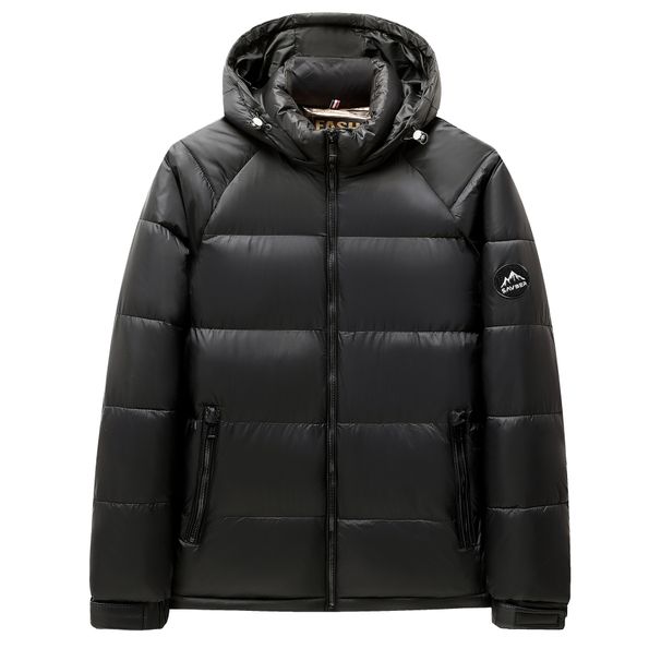 Leichtgewichtige Unisex-Winterjacke mit Kapuze – Warmer Puffermantel aus Baumwolle für Damen und Herren (Schwarz, Blau, Weiß, Größen L-4XL, maschinenwaschbar, lockere Passform)_voghion.com