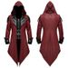 Medieval Halloween Retro Splicing Jacket Men's Gothic Dark_voghion.com