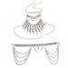 New Jewelry Sexy Splicing Chest Chain Nightclub Beach Gem Waist Chain Set Body Chain_voghion.com