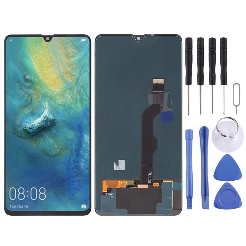 Original OLED LCD Screen For Huawei Mate 20 X With Digitizer Full Assembly(Black)_voghion.com