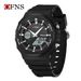 Men's Digital Analog Sports Watch With LED Backlight, Waterproof, Alarm, Stopwatch, World Time For Outdoor, Gym, And Daily Wear_voghion.com