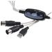 USB IN-OUT MIDI Kabel Konverter PC zu Musik Tastatur Adapter Kabel 1,8 m_voghion.com