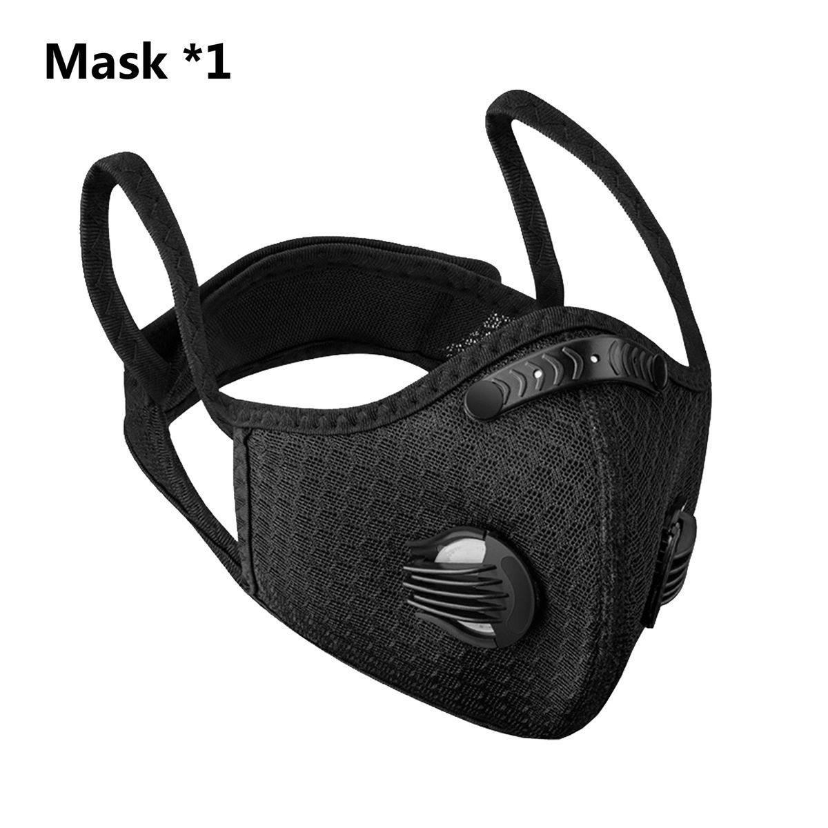 SHIZIWANGRI Cycling Face Mask Sport Washable Reusable With Filter Dust Mask Facemask For Men Bandana Actived Carbon Filt_voghion.com
