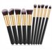 Makeup Brush Set Of 10 - Black Dropshipping Products_voghion.com