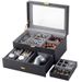 Caja de reloj Caja de joyería Caja de almacenamiento de joyas Caja de reloj para hombre_voghion.com