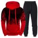 Herbst Winter Trend Trainingsanzüge Männer Camouflage Hoodie + Hose 2 Stück Set Sport Tragen 3d Tinte Jogging Anzüge_voghion.com
