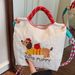 Embroidered Cute Dachshund Dog Bucket For Women 2025 Summer New Phone Commuter Shoulder Crossbody Bag_voghion.com