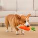 Dog Boredom Reliever Carrot Durable Chew Toy Squeaky Teddy Puppy Golden Retriever Pet Supplies_voghion.com