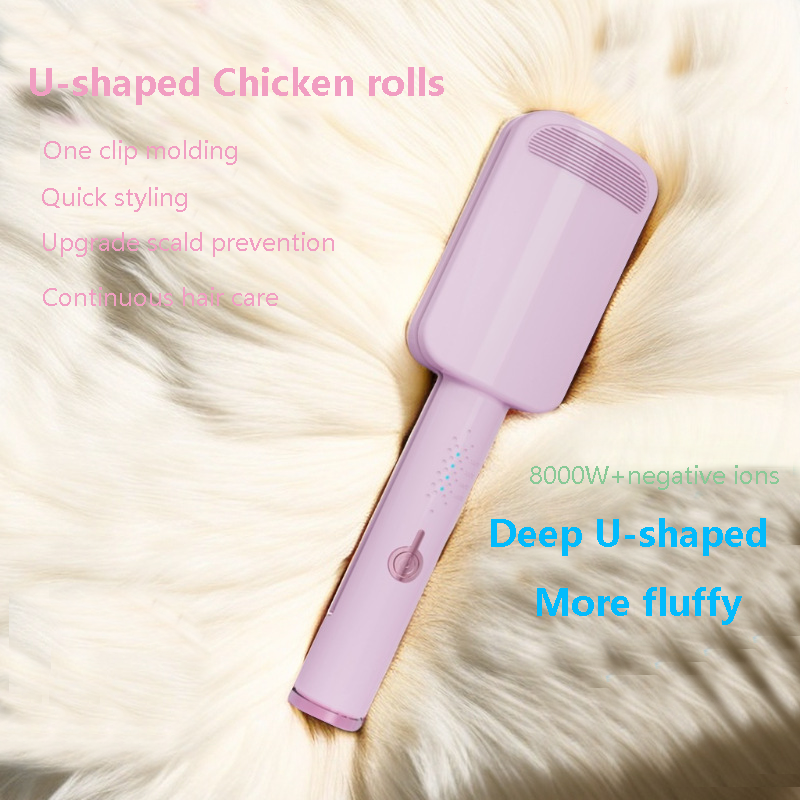 2023 Neue Trendprodukte Lockenstab mit negativen Ionen Wellenrollen Eierrollenstab_voghion.com