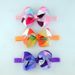 Accessori per capelli per bambini europei e americani, con fiocco di colore sfumato, fascia per capelli con nastro a coste, bottone e nodo, fascia per capelli per neonati_voghion.com