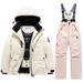 Winter Children's Suit Set Boys' Warm Waterproof Windproof Professional One-piece Girls' Ski Overalls_voghion.com