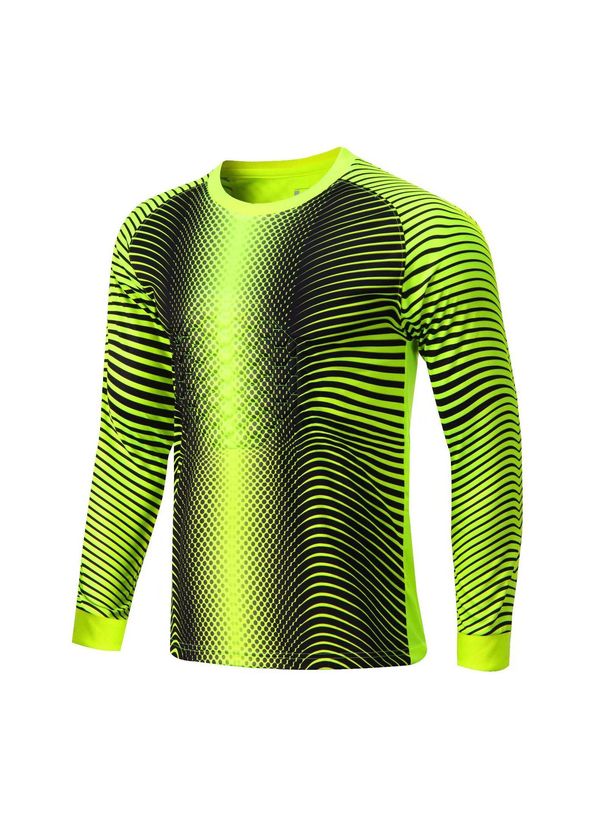 Professional Goalkeeper Jersey Set With Long Sleeves & Pants - Custom Printed Football Uniform For Men & Youth - Breathable Polyester Fabric_voghion.com
