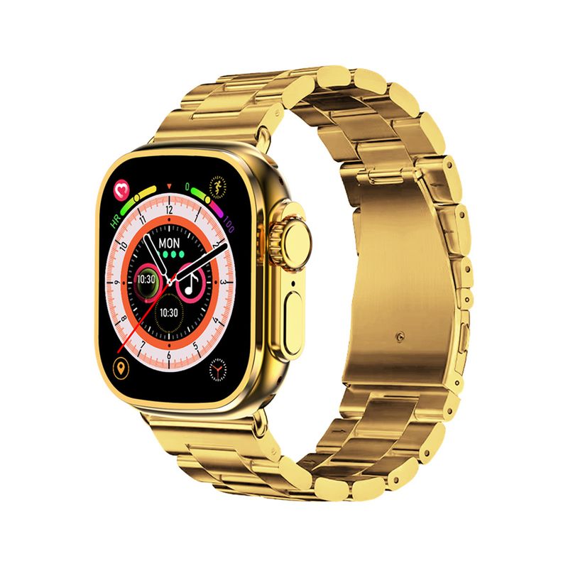 C9ultra Max Smart Watch Bluetooth Call Puls Blodtryksovervågning Sport Tuhao Gold_voghion.com