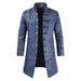 Women's Clothing Women's Autumn And Winter New Steam Punk Men's Fashion Casual Windbreaker Coat Dl356-P75_voghion.com