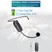 UHF Wireless Mikrofon Headset Handheld Mic System Tragbarer 3,5/6,5mm Stecker Empfänger Für Hochleistungslautsprecher_voghion.com
