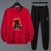 Men's Clothing Plus Size Casual Sports Suits For Men New Plus Size Fat Spring And Autumn Men's Sweatshirts Men's Clothes New Trend_voghion.com