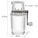 Haushalt Mini Easy Ice Shaver Crusher Handheld Schnee Manuelle Eiszerkleinerungsmaschine Gebratene Eismaschine_voghion.com